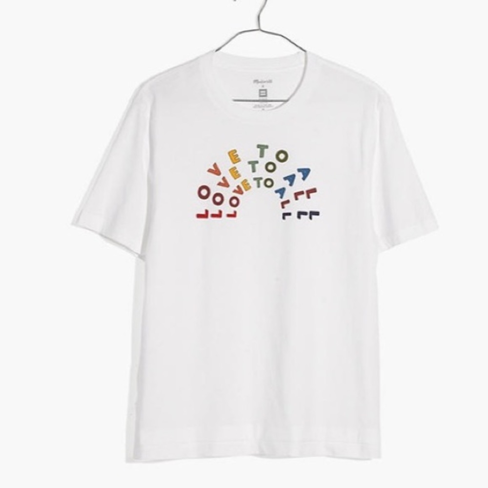 Madewell Love To All Pride Tee